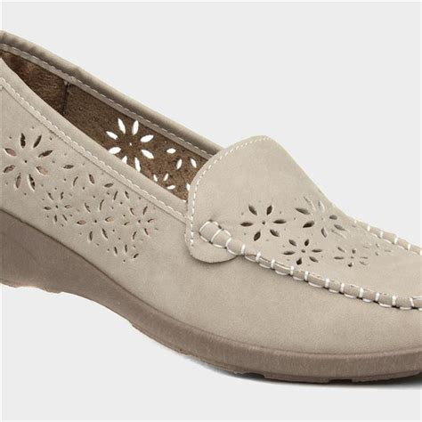 women beige casual shoes.